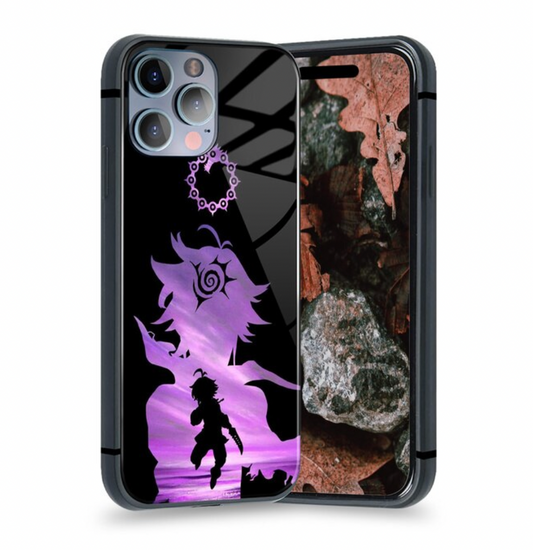 The Seven Deadly Sins Meliodas Tempered Glas Hülle