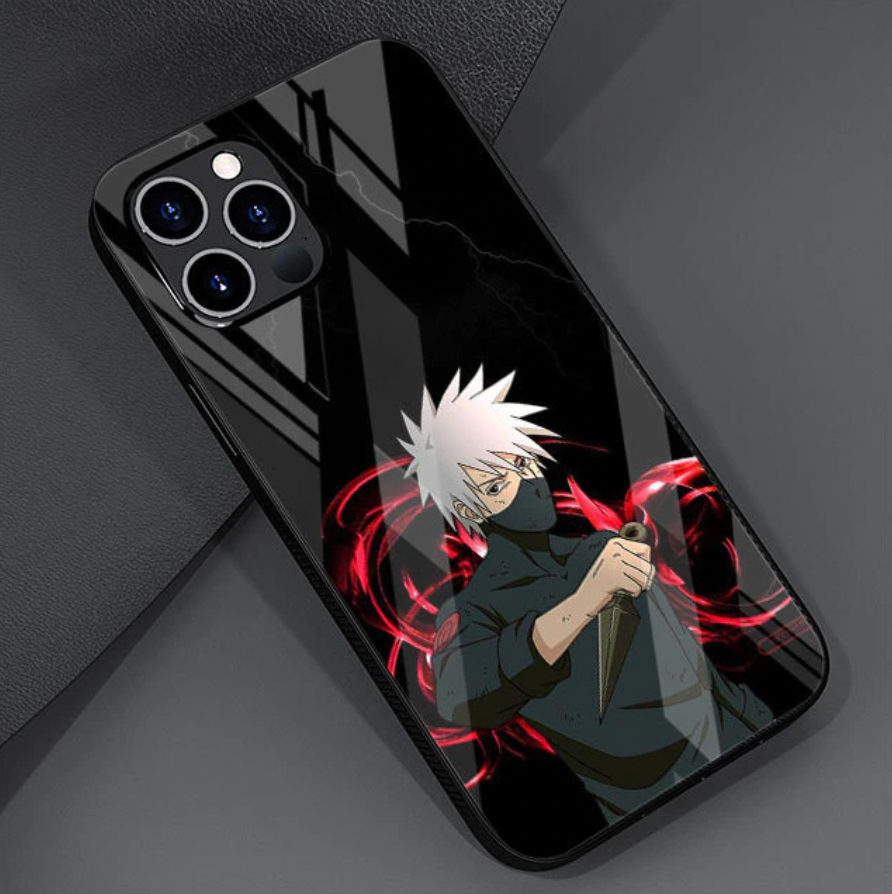 Naruto Kakashi Tempered Glas Hülle